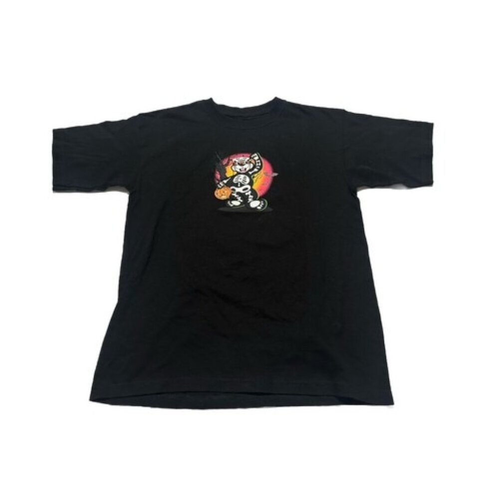 Bucees Buc-ees Halloween Glow in The Dark Spooky Stuff T-shirt YL Unisex